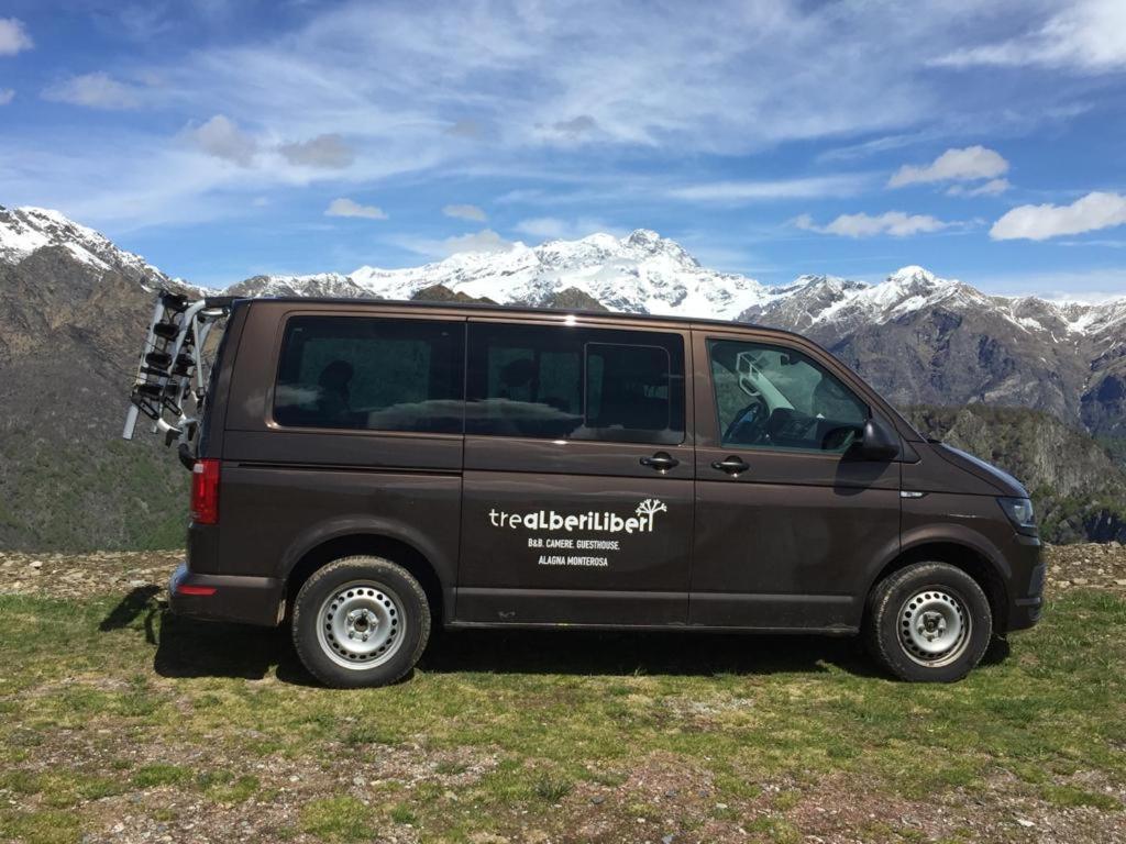 Tre Alberi Liberi Bed & Breakfast Alagna Valsesia Exterior photo